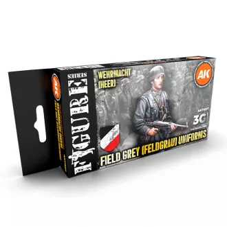 AK Interactive - GERMAN FIELD GREY UNIFORMS 3G festék
