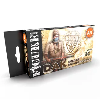 AK Interactive - DAK SOLDIER UNIFORM COLORS 3G festék