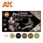 AK 3rd Modern Desert Uniform Colors SET