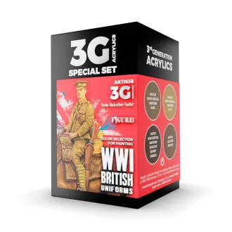 AK Interactive - WWI BRITISH UNIFORMS 3G festék