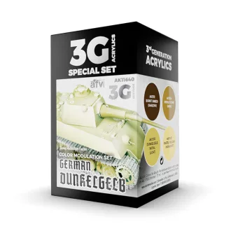 AK Interactive - MODULATION GERMAN DUNKELGELB 3G festék