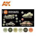 AK 3rd British Desert Colours SET