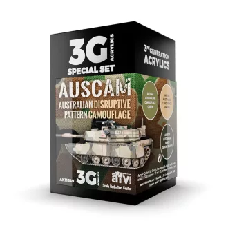 AK Interactive - AUSCAM COLORS SET 3G festékkészlet