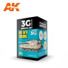AK 3rd Idf Afv Color Combos SET