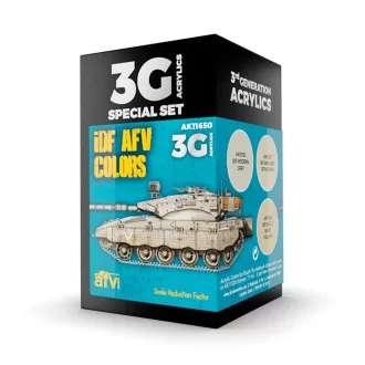 AK Interactive - IDF AFV COLOR COMBOS festék