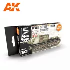 AK 3rd Soviet Camouflages SET