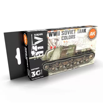 AK Interactive - SOVIET CAMOUFLAGES 3G festék