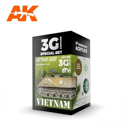 AK 3rd Vietnam Colors SET