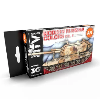AK Interactive - MODERN RUSSIAN COLOURS VOL 2 3G festék