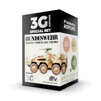 AK Interactive - BUNDESWEHR DESERT COLORS 3G festék