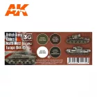 AK 3rd British Army Colors North-West Europe 1944-45 SET