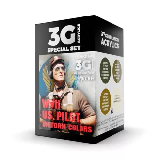 AK Interactive - WWII US UNIFORM COLORS 3G festék
