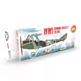   AK Interactive - WWI German Aircraft Colors SET 3G festékkészlet