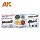 AK Interactive - Spanish Civil War. Republican Aircraft Colors SET