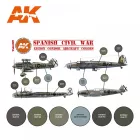 AK Interactive - Spanish Civil War. Legion Condor Aircraft  SET 3G