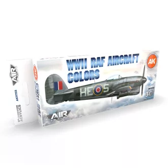   AK Interactive - WWII RAF Aircraft Colors SET 3G festékkészlet
