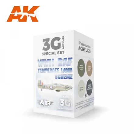 AK Interactive - WWII RAF Temperate Land Scheme SET 3G