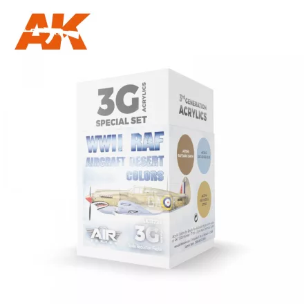 AK Interactive - WWII RAF Aircraft Desert Colors SET 3G