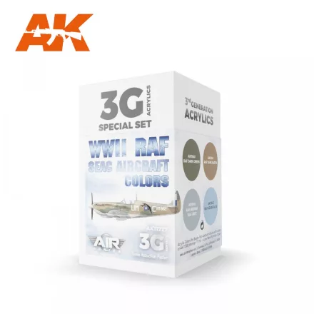 AK Interactive - WWII RAF SEAC Aircraft Colors SET 3G