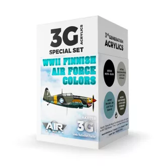   AK Interactive - WWII Finnish Air Force Colors SET 3G festékkészlet