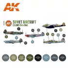 AK Interactive - Soviet Aircraft Colors 1941-1945 SET 3G