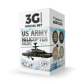   AK Interactive - US Army Helicopter Colors SET 3G festékkészlet