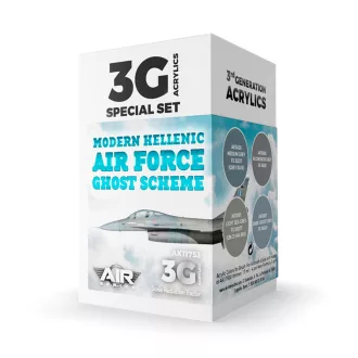   AK Interactive - Modern Hellenic Air Force Ghost Scheme SET 3G festékkészlet