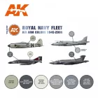 AK Interactive - RN Fleet Air Arm Aircraft Colors 1945-2010 SET