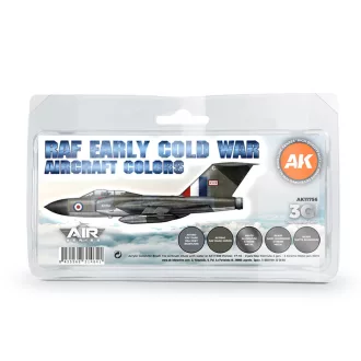   AK Interactive - Early Cold War RAF Aircraft Colors SET 3G festékkészlet