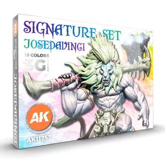   AK Interactive - SIGNATURE SET - JOSEDAVINCI 3G festékkészlet