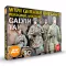 AK Interactive - WWII GERMAN UNIFORMS - SIGNATURE SET BY CALVIN TAN festékkészlet
