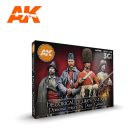 AK Interactive - SIGNATURE SET – HISTORICAL FIGURES S. XVI-XVIII BY PEPE GALLARDO 3G