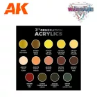 AK Interactive - CRUSHER DWARF – WARGAME STARTER SET – 14 COLORS & 1 FIGURE