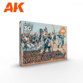   AK SIGNATURE SET – HISTORICAL COLOR SET – NAPOLEONIC COLORS BY GABRIELE ESPOSITO