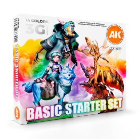  AK 3GEN BASIC STARTER SET – 14 COLORS SELECTED BY JOSEDAVINCI