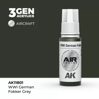 AK Interactive - WWI German Fokker Grey festék