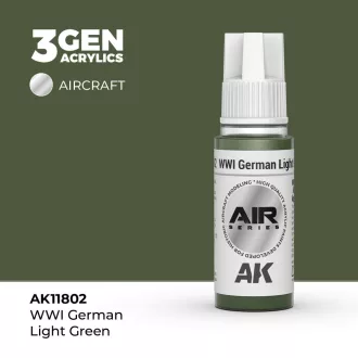 AK Interactive - WWI German Light Green festék