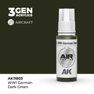 AK Interactive - WWI German Dark Green festék