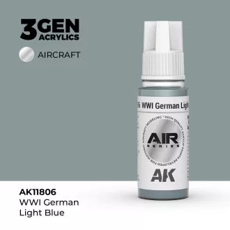 AK Interactive - WWI German Light Blue festék