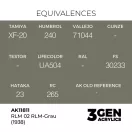 AK Interactive - RLM 02 RLM-Grau (1938) festék