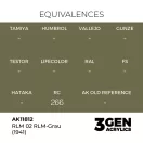 AK Interactive - RLM 02 RLM-Grau (1941) festék