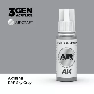 AK Interactive - RAF Sky Grey festék