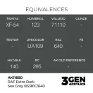 AK Interactive - RAF Extra Dark Sea Grey BS381C/640 festék