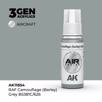   AK Interactive - RAF Camouflage (Barley) Grey BS381C/626 festék