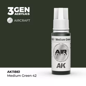 AK Interactive - Medium Green 42 festék
