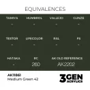 AK Interactive - Medium Green 42 festék