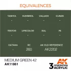 AK Interactive - Medium Green 42