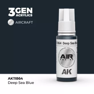 AK Interactive - Deep Sea Blue festék