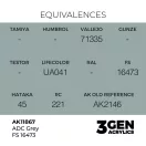 AK Interactive - ADC Grey FS 16473 festék