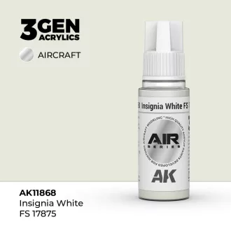 AK Interactive - Insignia White FS 17875 festék